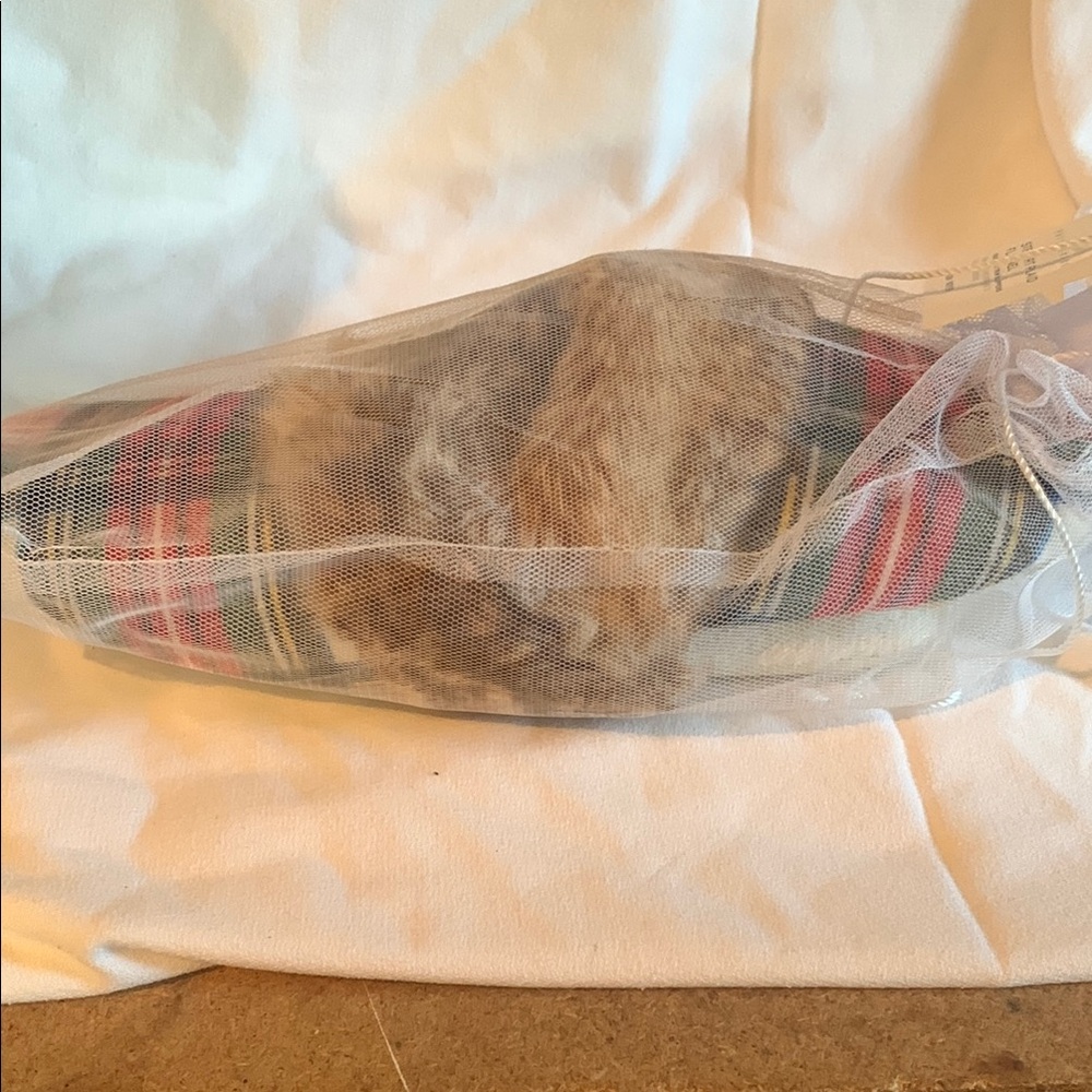 Cozy Pottery Barn slippers